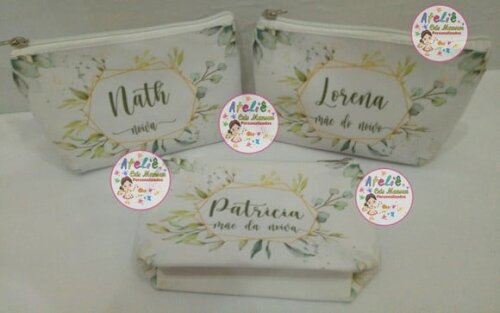 Necessarie personalizada Casamento -Folhagens