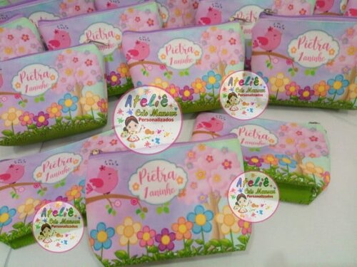 Necessarie personalizada Jardim encantado