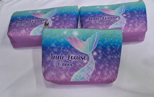 Necessarie Personalizada Sereia Fundo do Mar