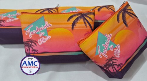 Lembrancinhas Tardezinha Nécessaire Personalizada