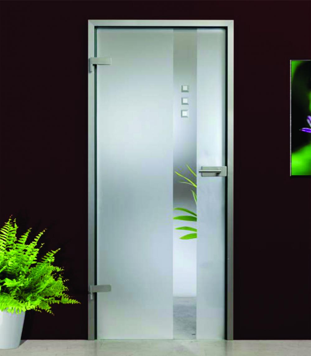 Adesivo Jateado Para Portas de Vidro 215x100 cm Faixa