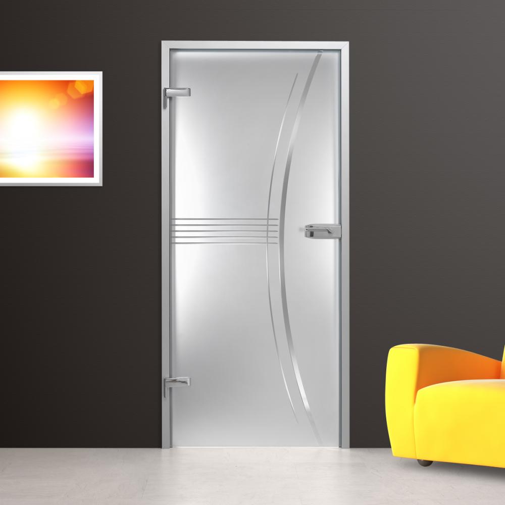 Adesivo Jateado Para Portas de Vidro 215x100 cm Faixa