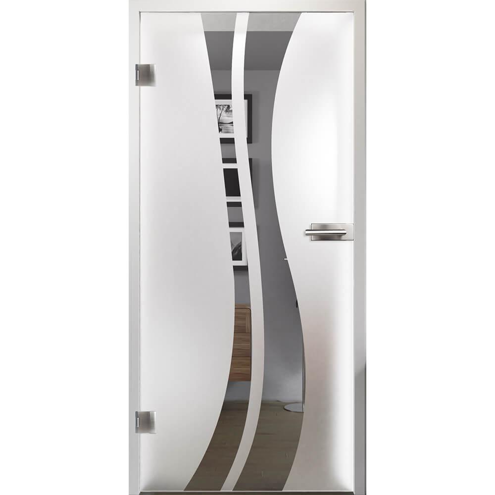 Adesivo Jateado Para Portas de Vidro 215x100 cm