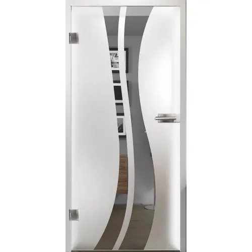 Adesivo Jateado Para Portas de Vidro 215x100 cm