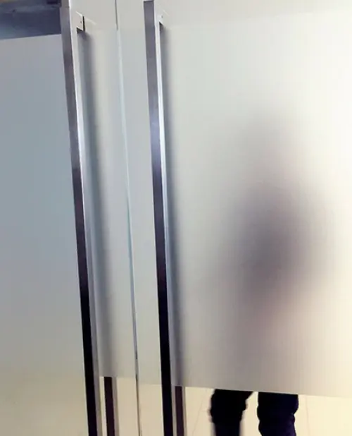 Adesivo Jateado Para Portas de Vidro 215x100 cm