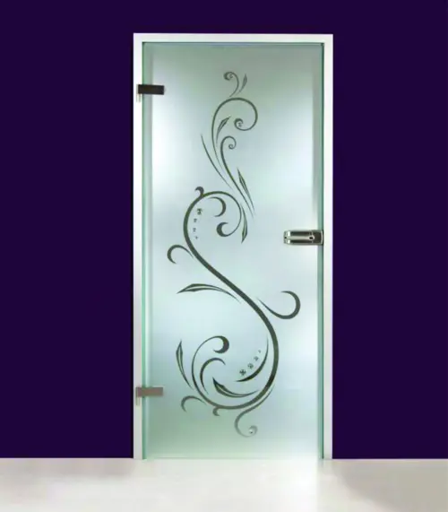 Adesivo Jateado Para Portas de Vidro 215x100 cm