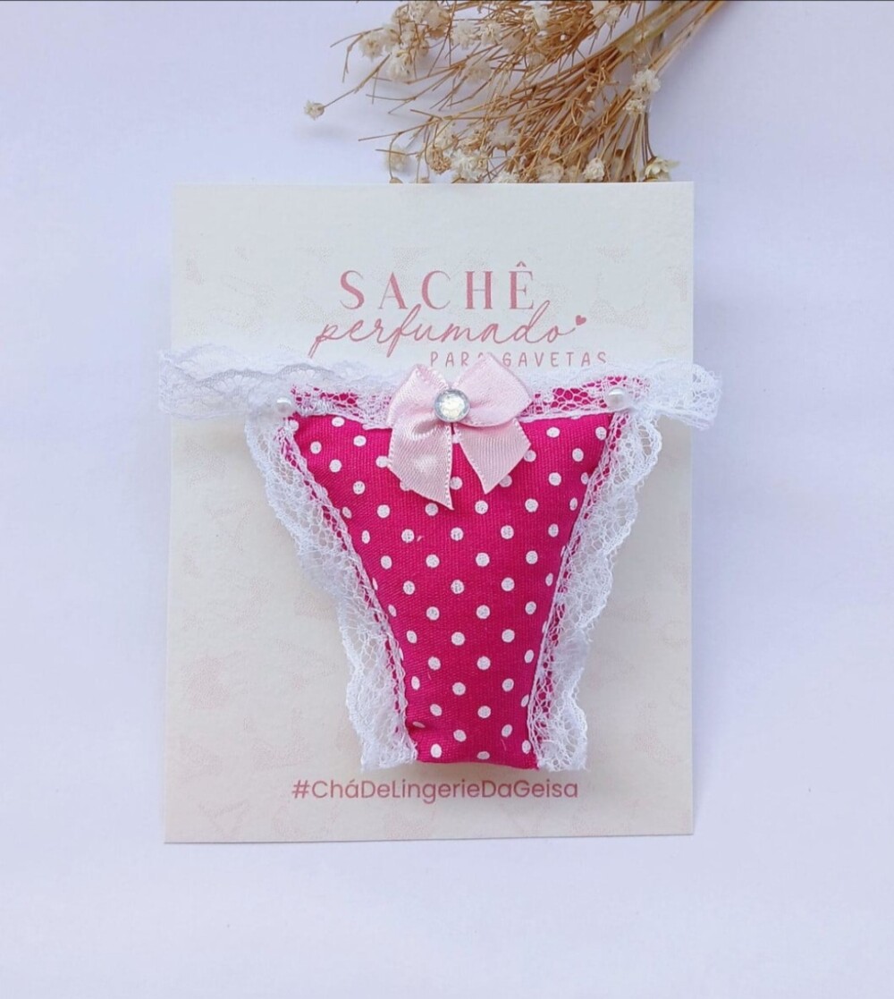 Lembrancinha cha de lingerie