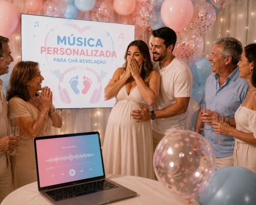 Música Personalizada para Gestante | Descubra Menino ou Menina