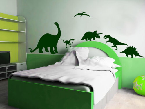 Adesivo de parede Infantil kit Dinossauros