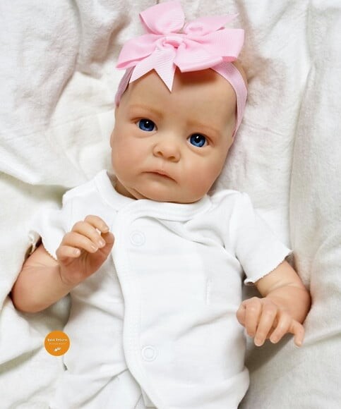 Bebê Reborn Menina Encantadora Bebê Realista com Chupeta