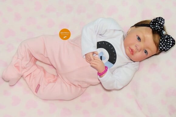 Bebê Reborn Menina Linda Bebê Realista com Enxoval