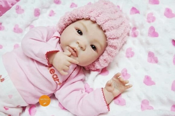 Bebê Reborn Menina Linda Bebê Recém Nascida com Enxoval