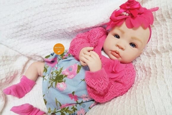 Bebê Reborn Menina Muito Linda Parece Um Bebê de Verdade