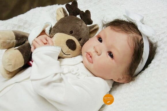 Bebê Reborn Menina Parece de Verdade Linda com Enxoval