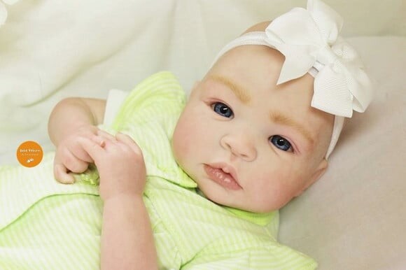 Bebê Reborn Menina Princesinha Realista Muito Fofa Enxoval