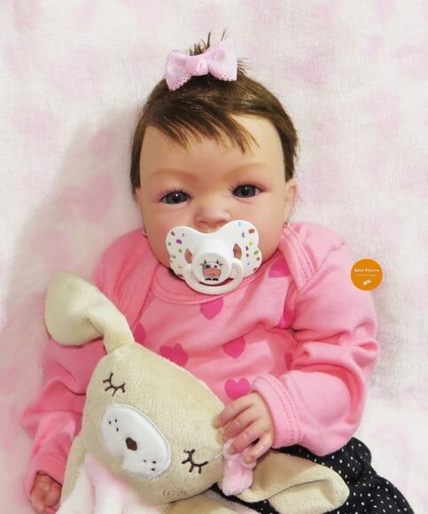 Bebê Reborn Menina Super Fofo e Realista Parece de Verade