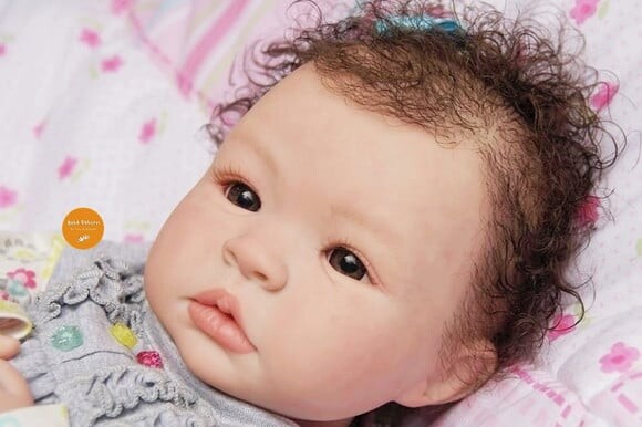 Boneca Bebê Reborn Menina Princesa Bebê Super Realista