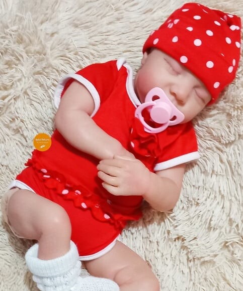 Boneca Bebê Reborn Menina Super Realista Recém Nascida