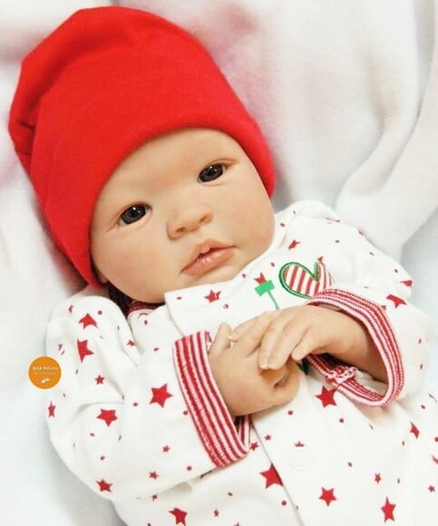 Boneca Bebê Reborn Menino Realista Bebê Recém Nascido