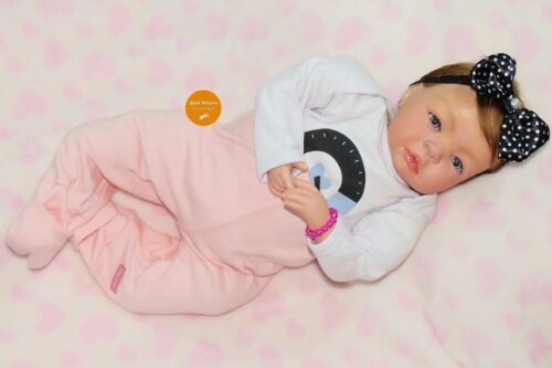 Bebê Reborn Menina Linda Bebê Realista com Enxoval