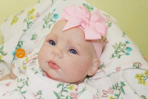 Bebê Reborn Menina Olha Que Amor Parece de Verdade Promoção