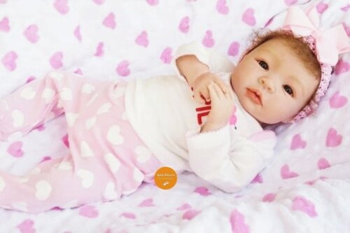 Bebê Reborn Menina Parece de Verdade Linda com Enxoval