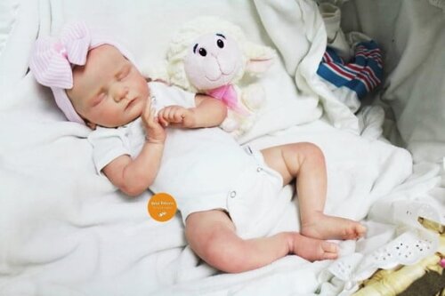 Bebê Reborn Menina Princesinha Parece de Verdade Promoção