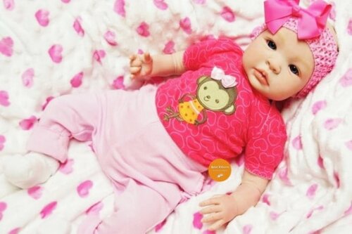 Bebê Reborn Menina Realista Barato Bebê Recém Nascida