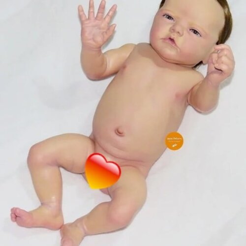 Bebê Reborn Menino Articulável Siliconado Lindo e Realista