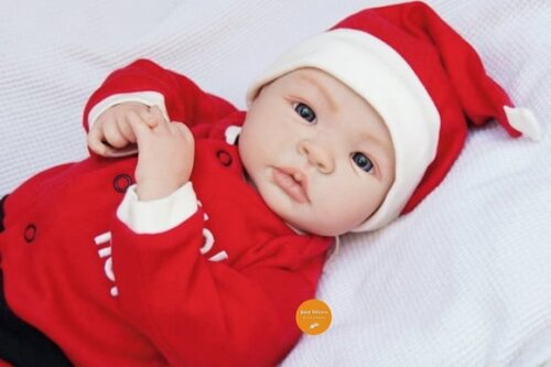 Bebê Reborn Menino Realista Lindo e Muito Fofo com Enxoval