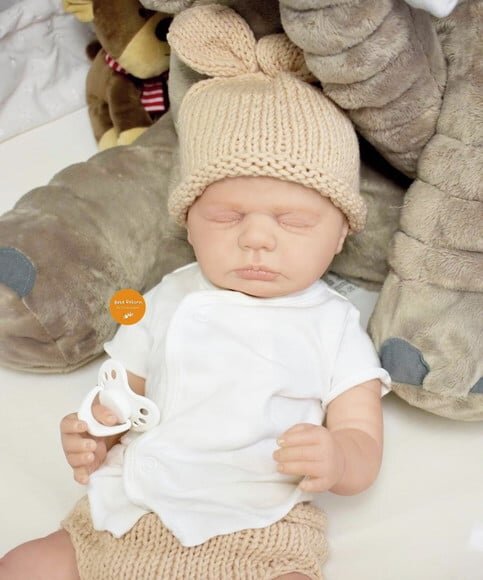 Bebê Reborn Menino Super Realista Acompanha Linda Chupeta