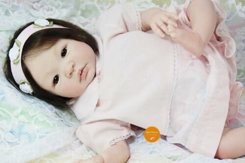 Boneca Bebê Reborn Menina Linda e Super Realista com Enxoval