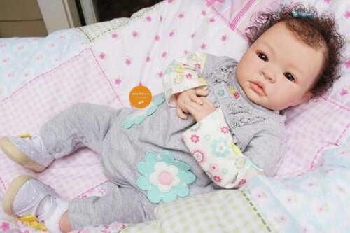 Boneca Bebê Reborn Menina Princesa Bebê Super Realista