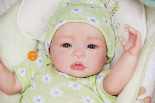 Boneca Bebê Reborn Menina Realista Bebê com Lindo Enxoval