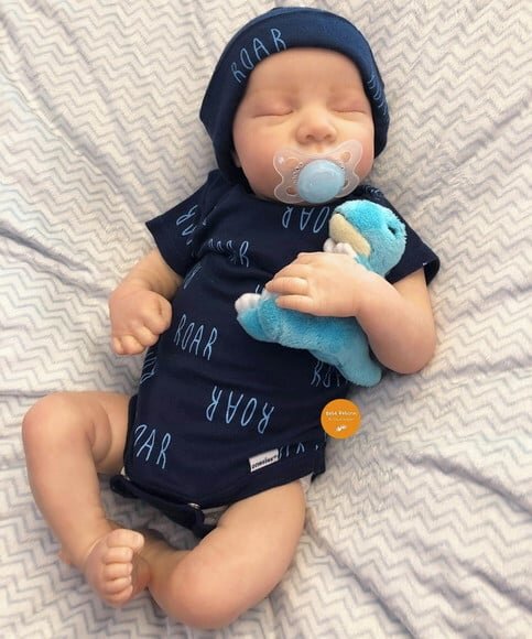 Boneca Bebê Reborn Menino Barato em Promoção com Enxoval