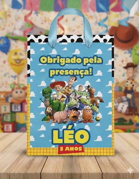Sacolinha Personalizada Toy Story Lembrancinha Festa - Tam P