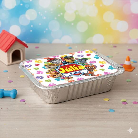 Marmitinha Personalizada Patrulha Canina Menina - 250ml