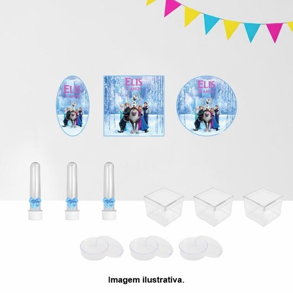 Kit Festa Personalizada Frozen (45 Itens)