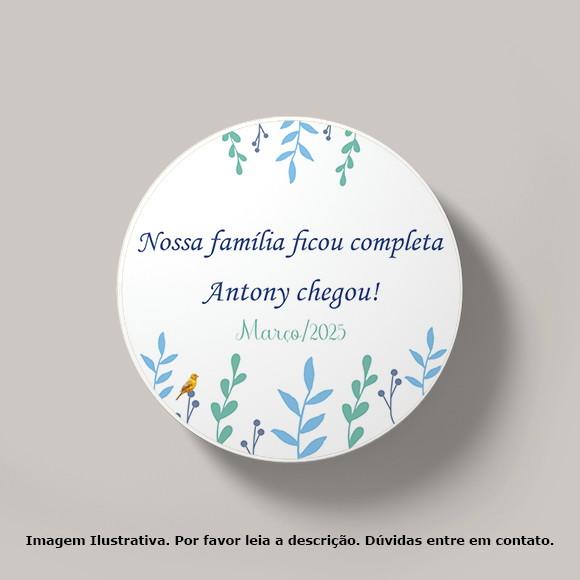 Tag Personalizada Maternidade Jardim Menino