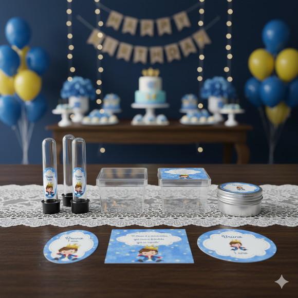 Kit Festa Personalizada o Pequeno Príncipe (45 Itens)