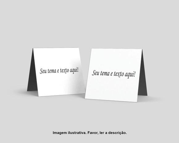 Cartão Agradecimento Mesa Personalizado