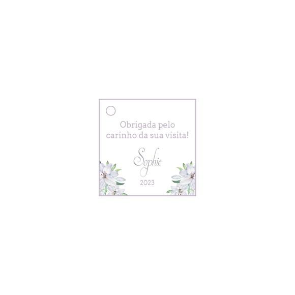 Tag Personalizada Maternidade Clean