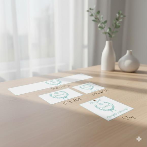 Rótulos Personalizados Maternidade Realeza Azul com Tag