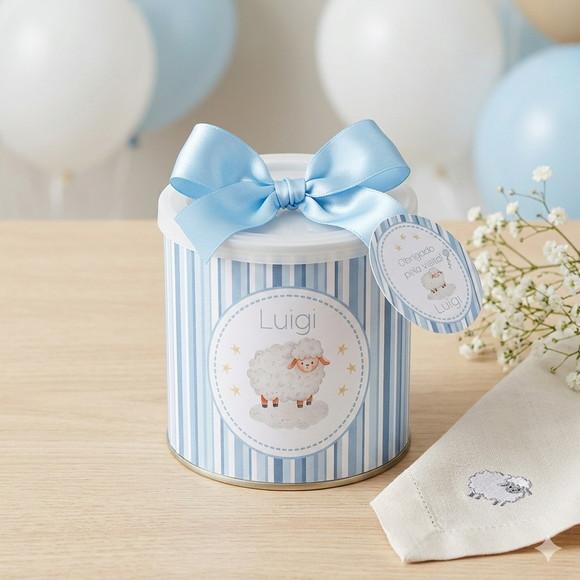 Tubolata Personalizada Ovelhinha - Lembrancinha 8x8