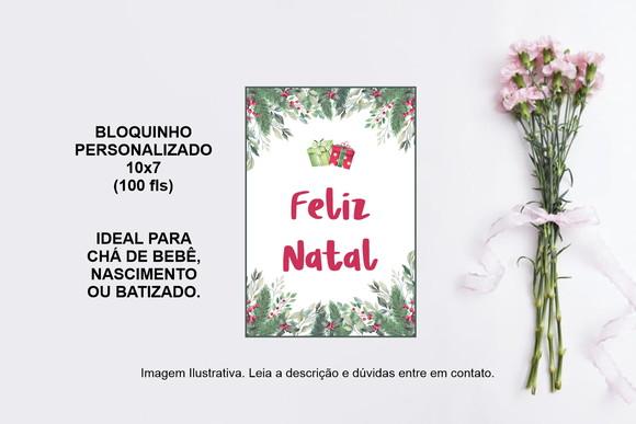 Bloquinho Personalizado Natal (10 Unidades)