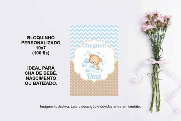 Bloquinho Ursinho (10 Unidades)