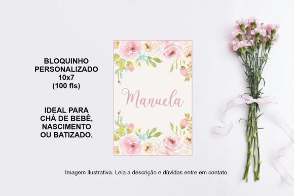 Bloquinho Maternidade Floral (10 Unidades)