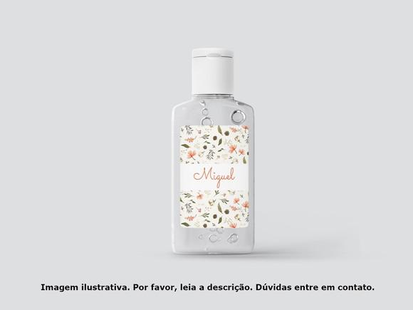 Rótulo Personalizado Frasco Folhagem Menino