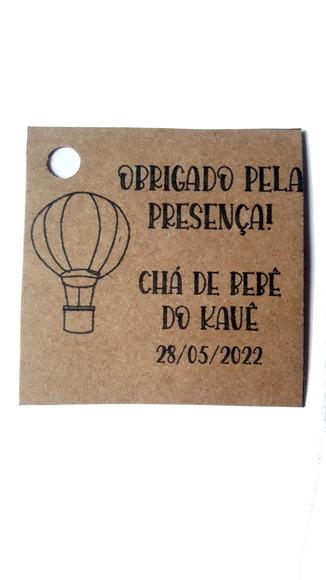 Tag Kraft Balão (30 Unidades)