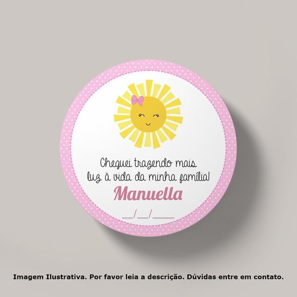 Tag Personalizada Raio de Sol